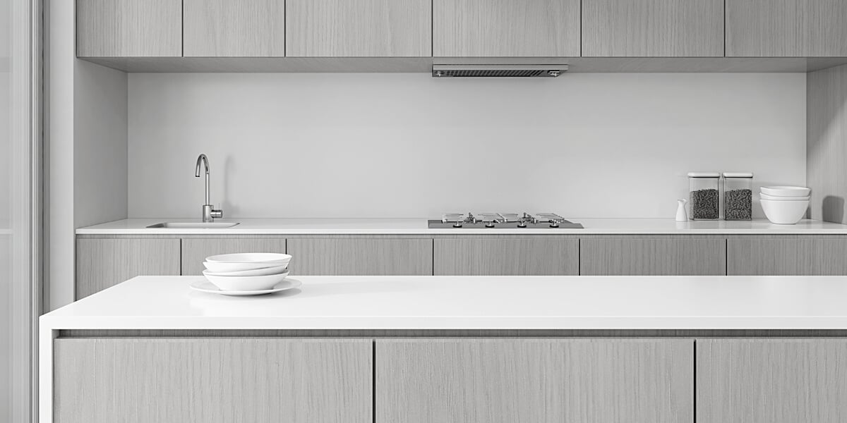 Modern Room with Kitchen Island